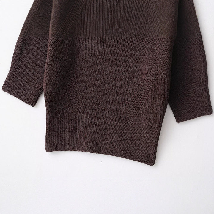 Damen stylisches Strickoberteil Drune