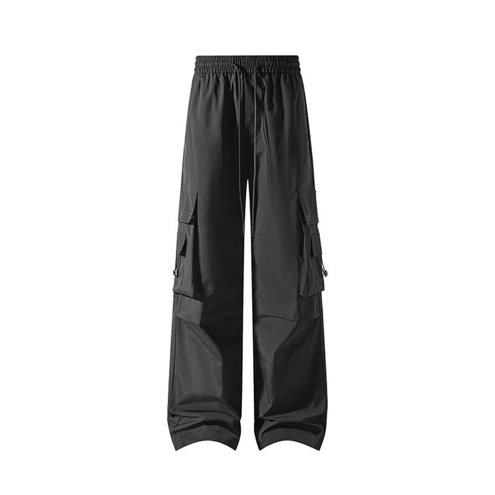 Herren Cargo-Hose mit mehreren Taschen und elastischem Bund Drune
