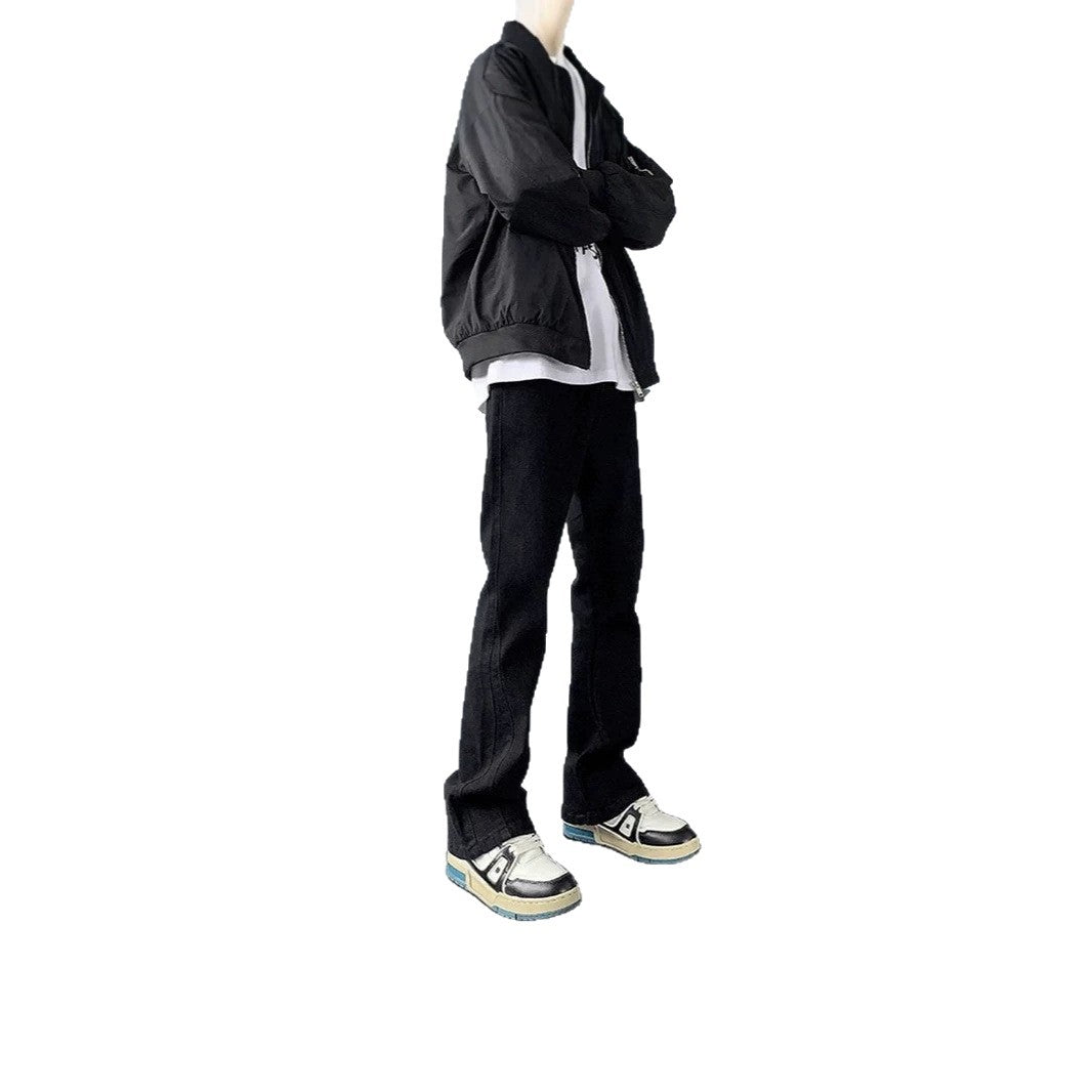 Herren Lässige Lockere Jeans Drune