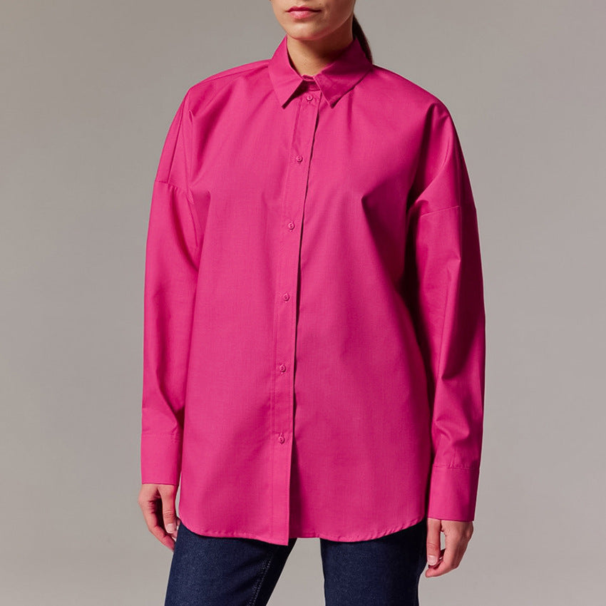 Damen Oversized Hemd Drune