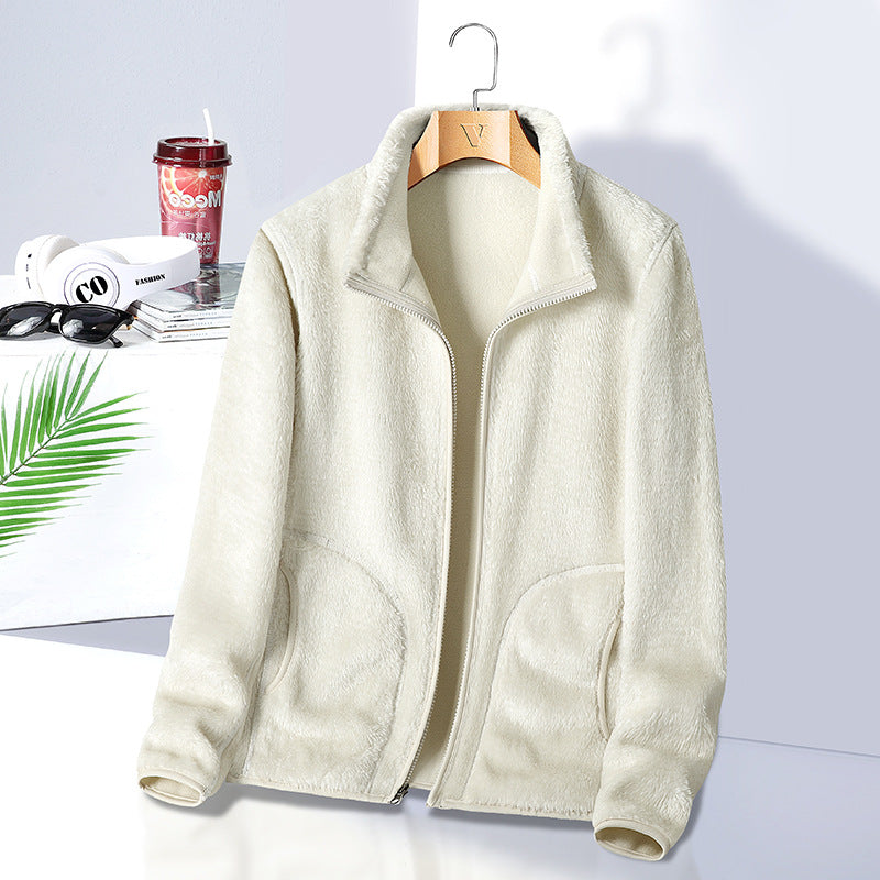 Damen Fleecejacke mit hohem Kragen Drune