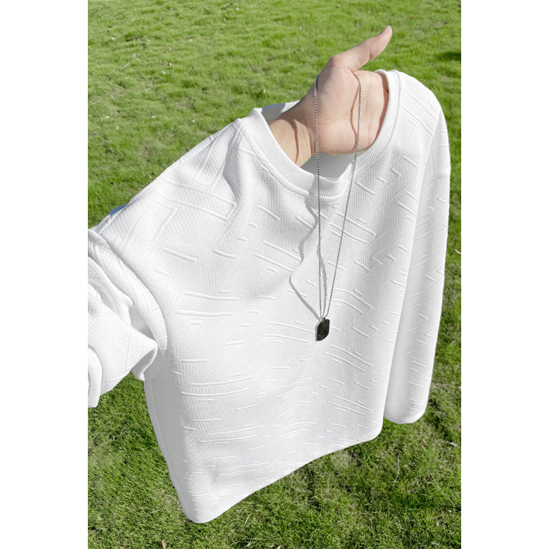 Damen Edler Strickpullover mit texturiertem Muster Drune