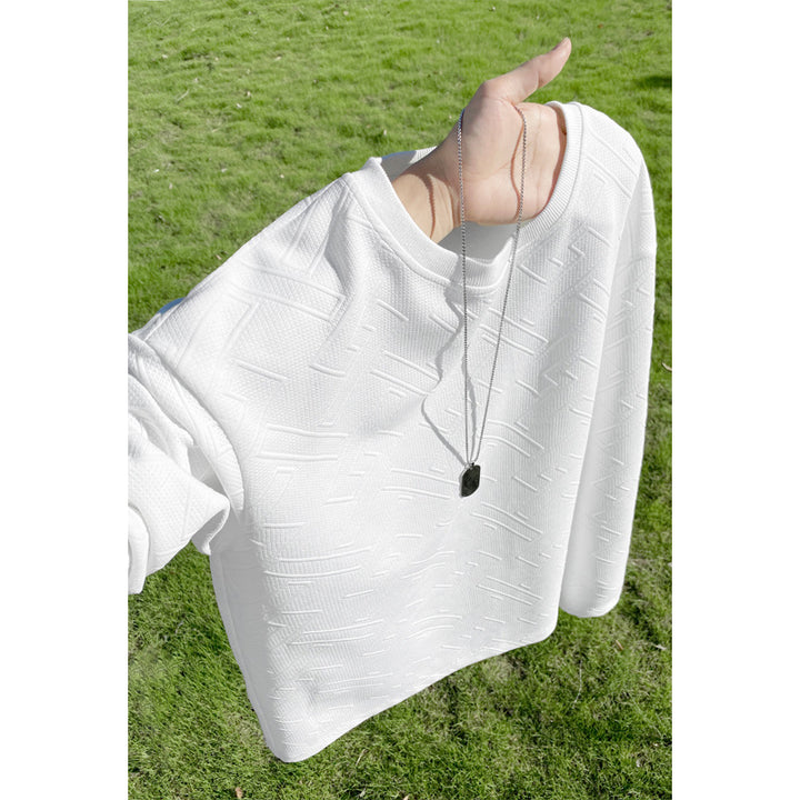 Damen Edler Strickpullover mit texturiertem Muster Drune