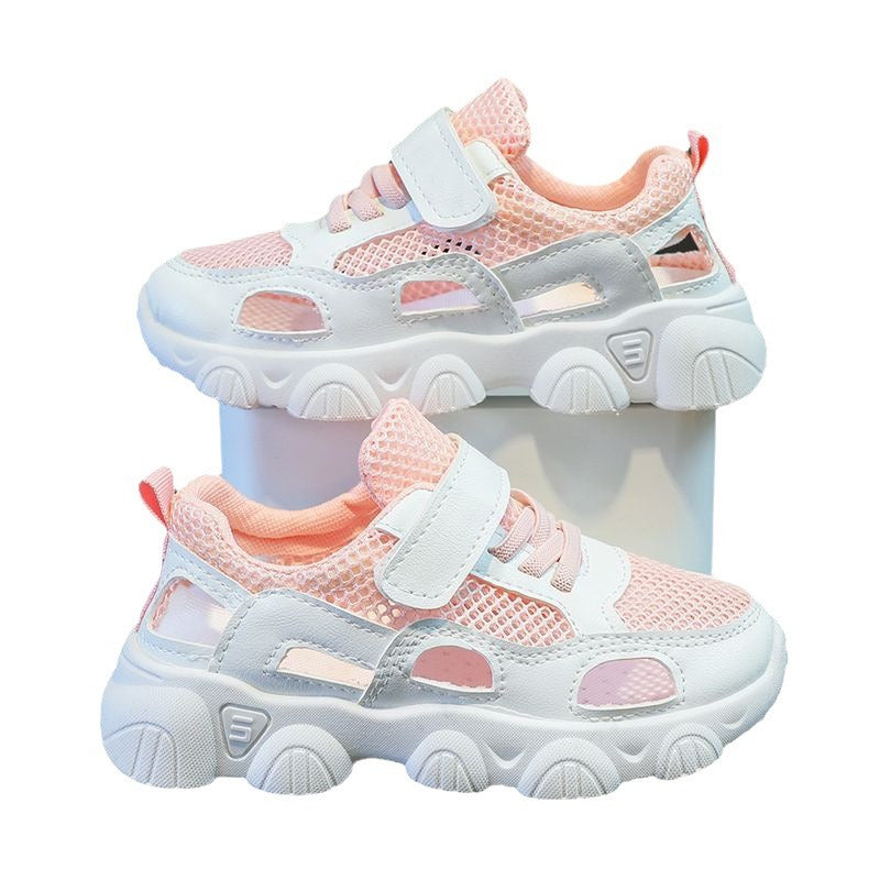 Damen Atmungsaktive Freizeitsneaker mit verstellbarem Klettverschluss und rutschfester Sohle Drune