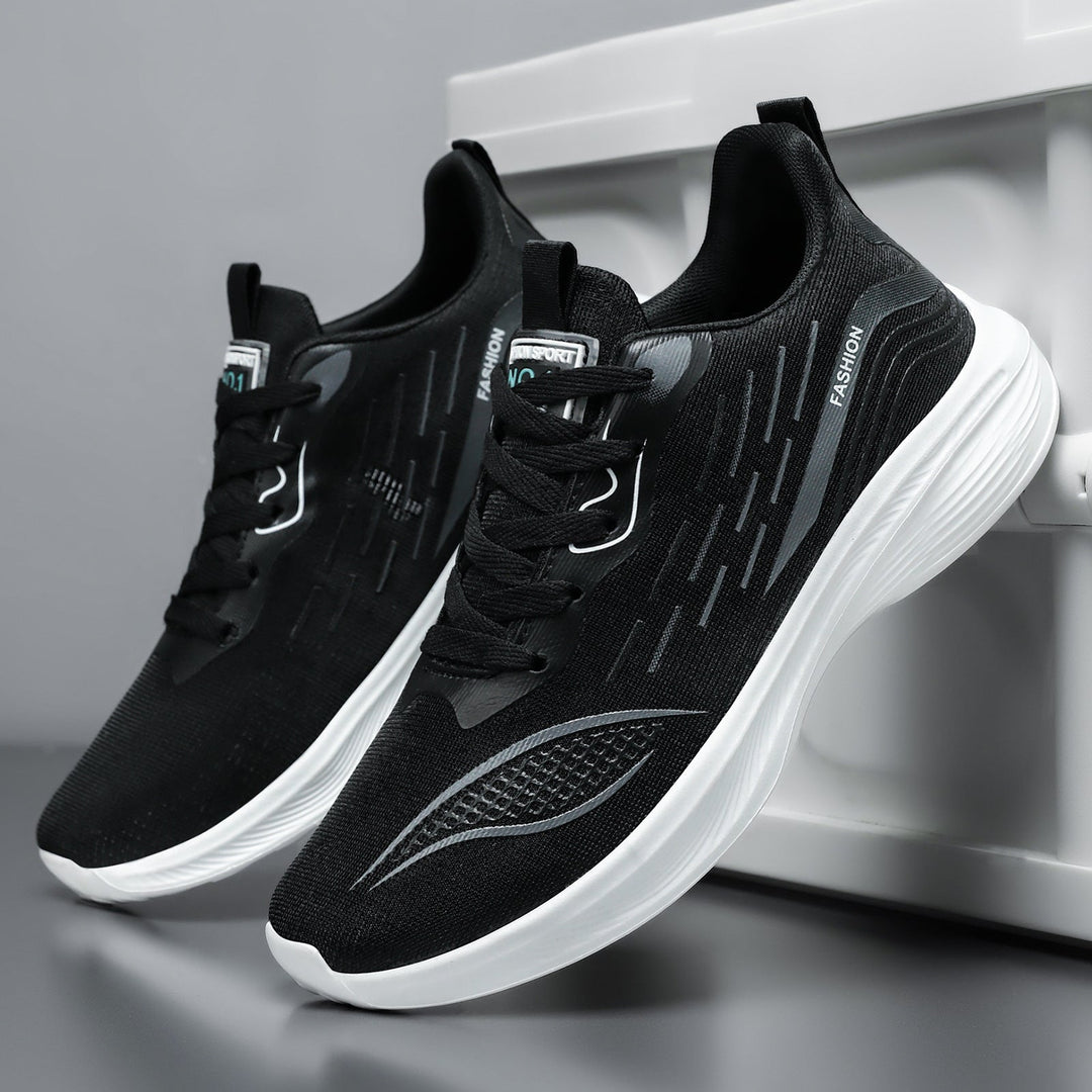 Damen Sportliche Sneakers mit atmungsaktiver Mesh-Oberfläche und dynamischem Dämpfungssystem Drune