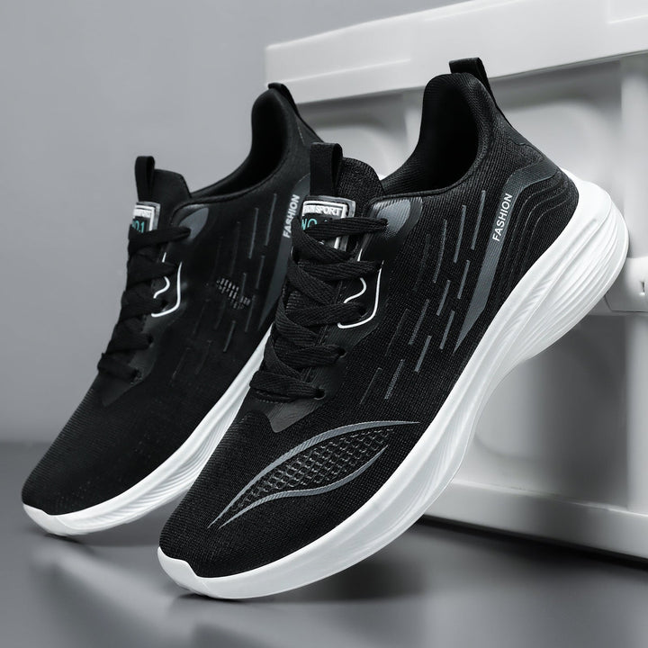 Damen Sportliche Sneakers mit atmungsaktiver Mesh-Oberfläche und dynamischem Dämpfungssystem Drune