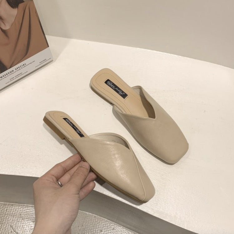 Damen Elegante und moderne Mules mit ausgefallenem Überkreuz-Design Drune