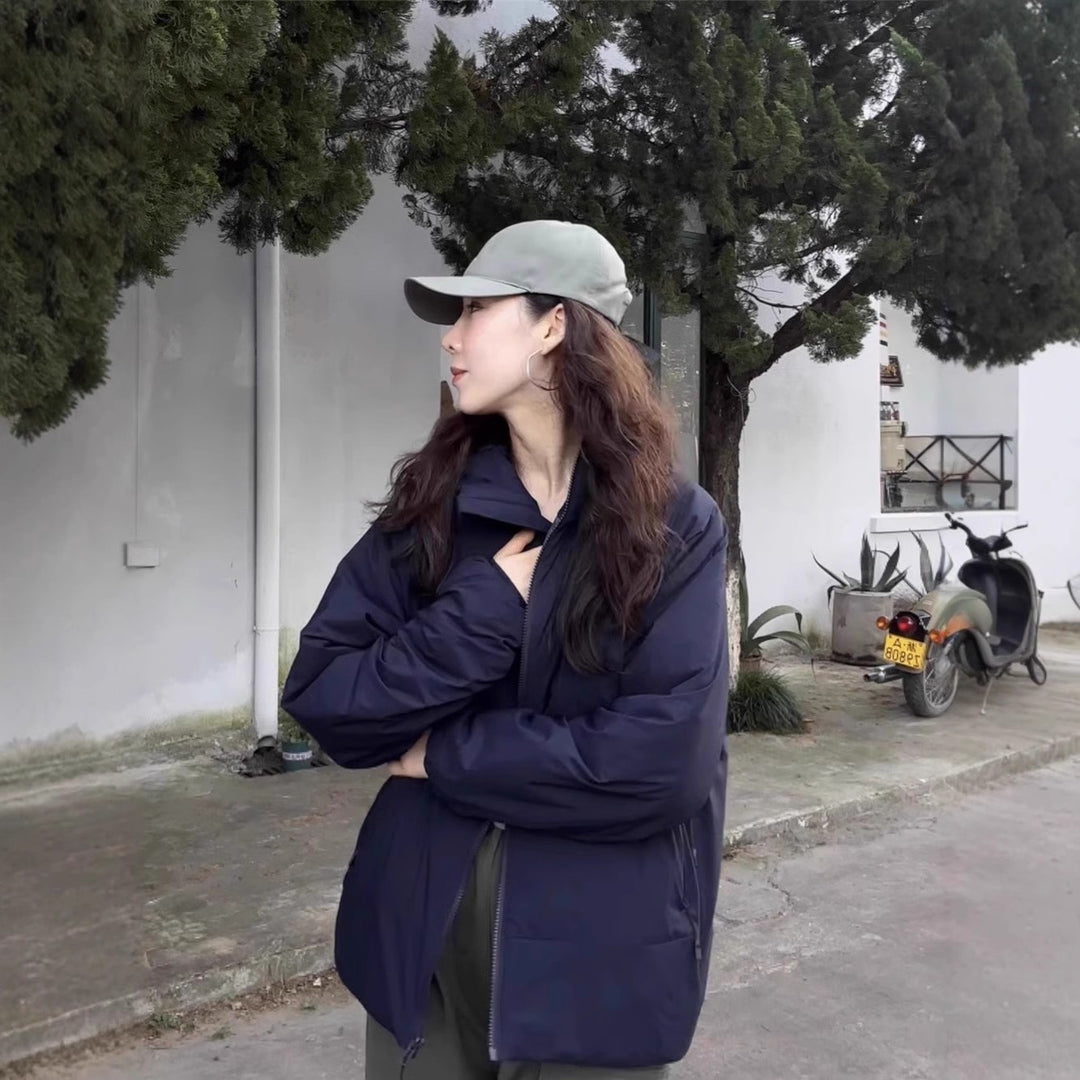 Damen Leichte und bequeme Kapuzenjacke Drune