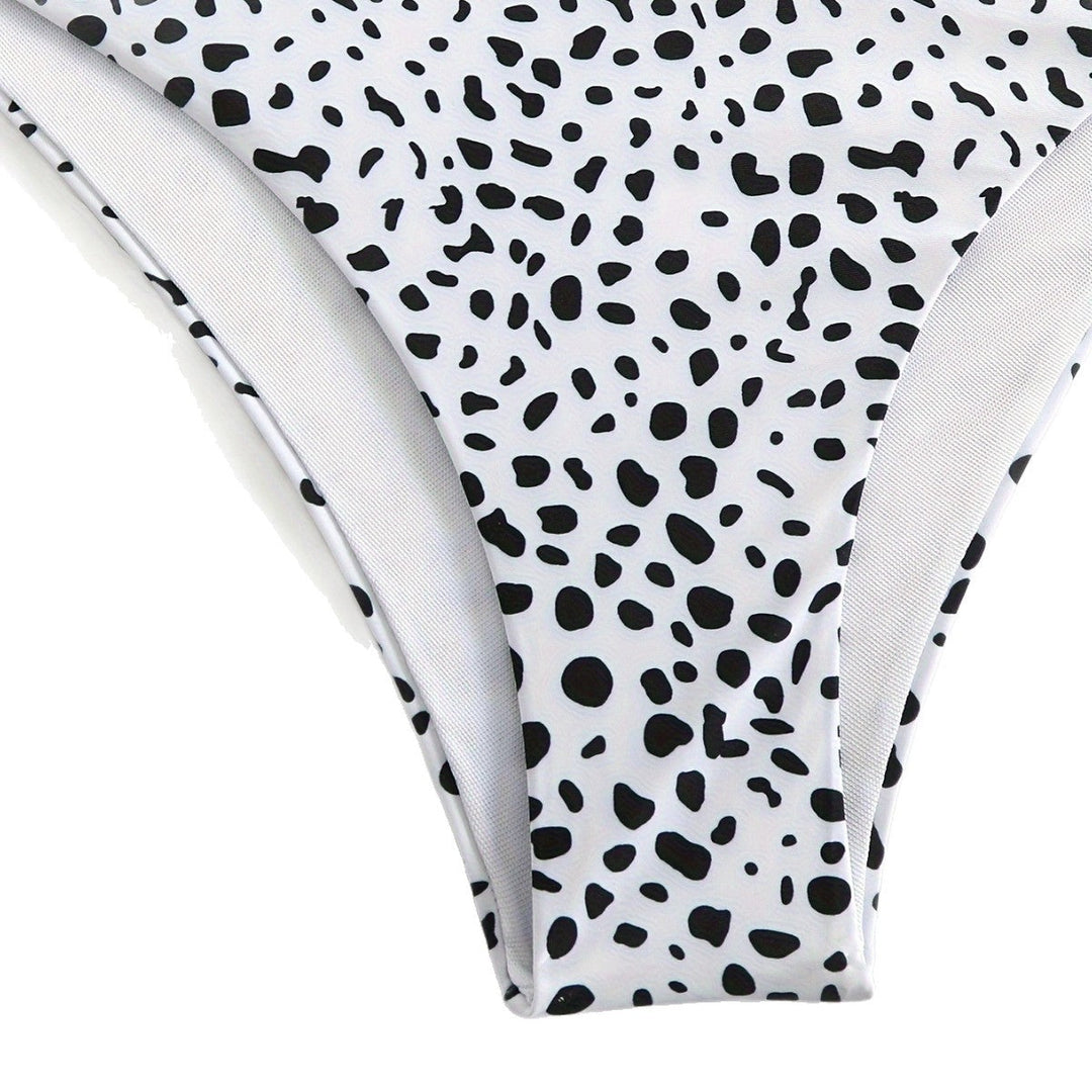 Damen Sportliches Bikini-Set mit elastischen Trägern Drune