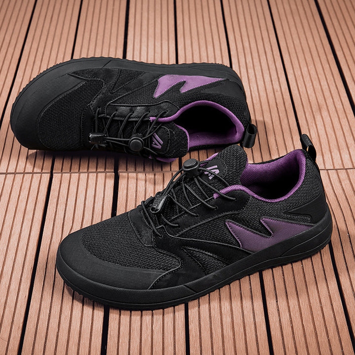 Unisex nan atmungsaktive Allround-Sneaker mit Schnellverschluss und stoßdämpfender Schaumsohle Drune