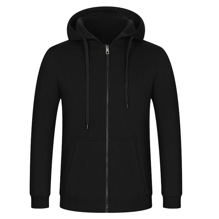Herren Kapuzensweatshirt mit durchgehendem Reißverschluss und praktischen Taschen Drune