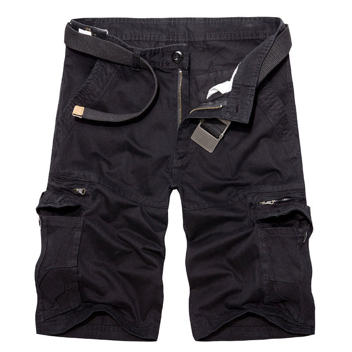 Herren Cargo-Shorts mit multifunktionalen Taschen und verstellbarem Gürtel Drune