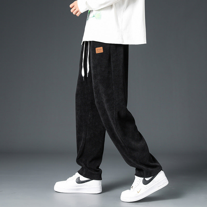 Herren Bequeme Relaxed Fit Hose