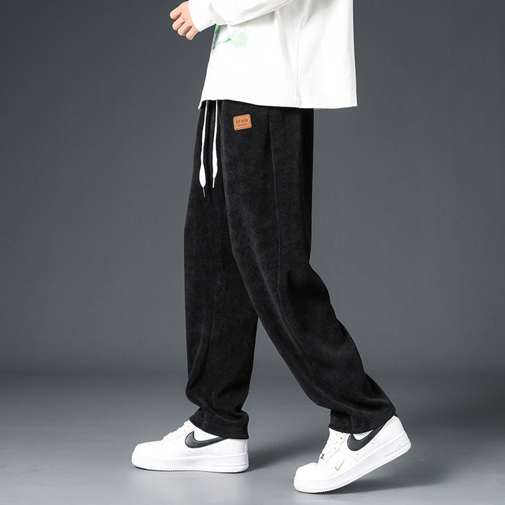 Herren Bequeme Relaxed Fit Hose