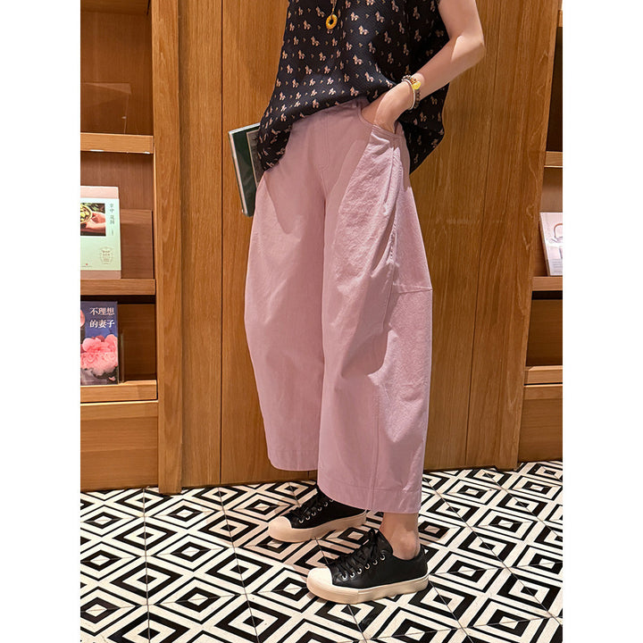 Damen Cargohose mit weitem Schnitt Drune