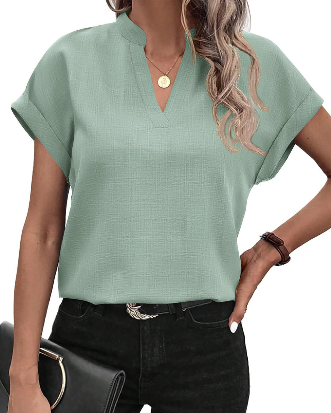 Damen lässige Bluse Drune
