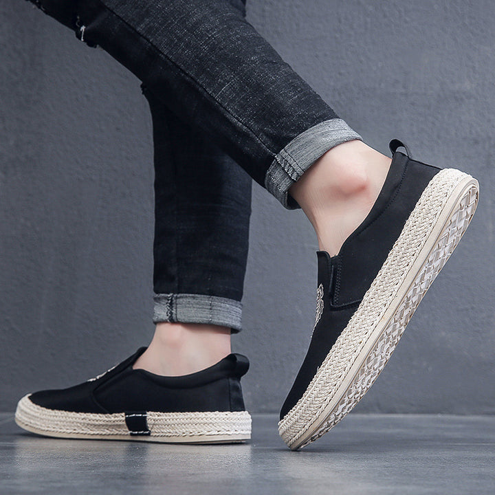 Damen Modische Slip-On Espadrilles