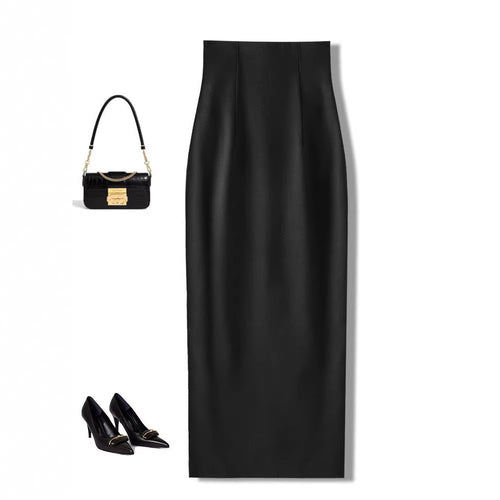 Damen Elegante Bleistiftrock Drune