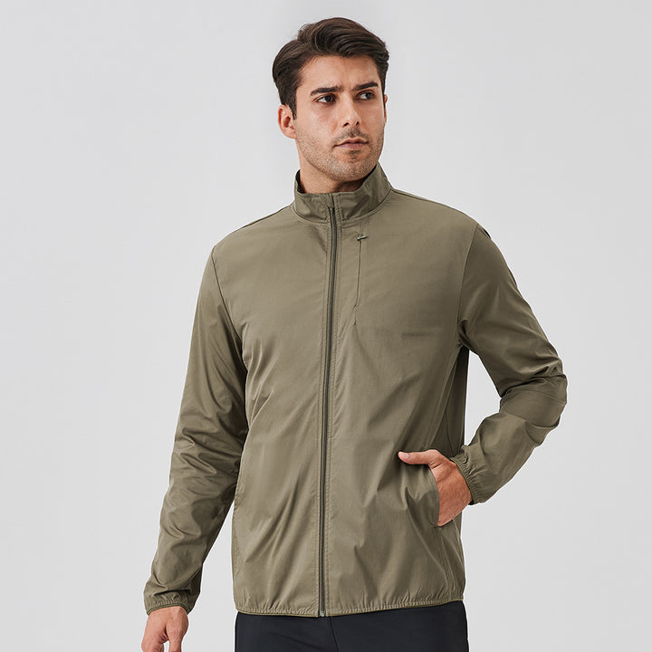 Herren leichte winddichte Sportjacke Drune