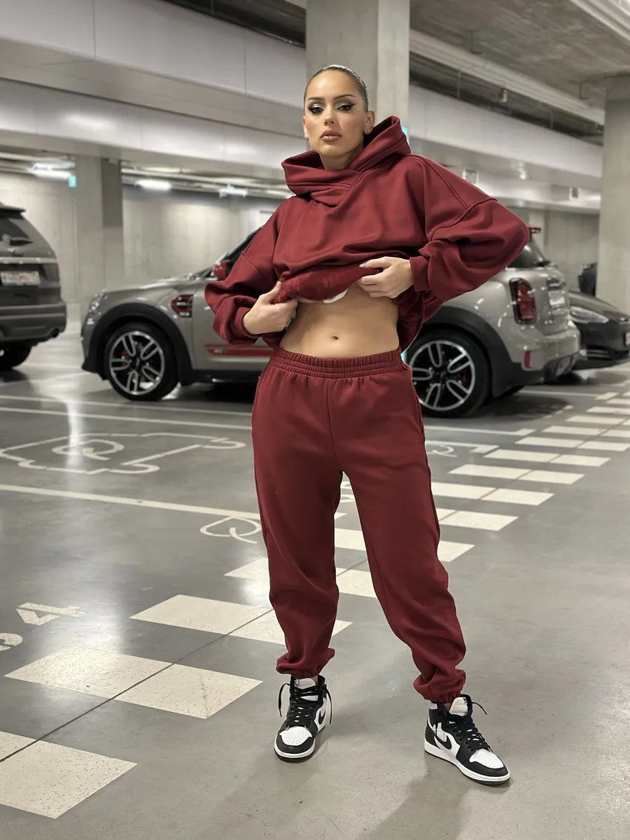 Damen lässiges und gemütliches Lounge-Set Drune