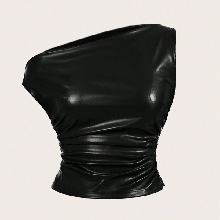 Damen Elegantes Wickeloberteil aus hochwertigem Material Drune