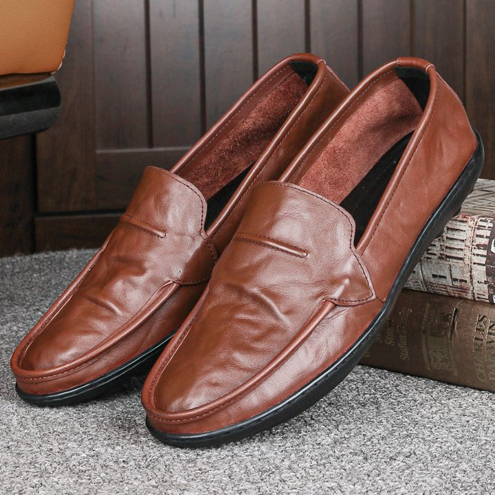 Herren elegante Mokassins aus hochwertigem Leder Drune