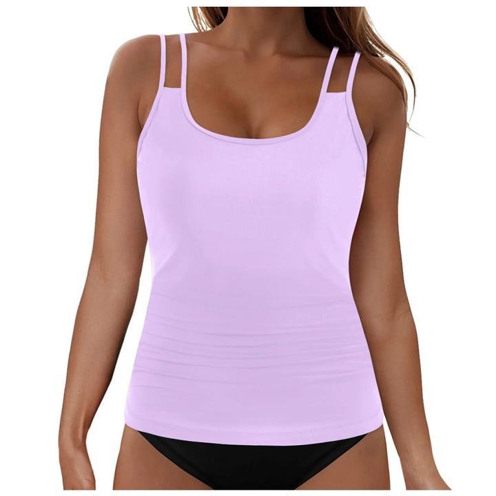 Damen Tankini-Oberteil mit modischem Rüschendesign Drune