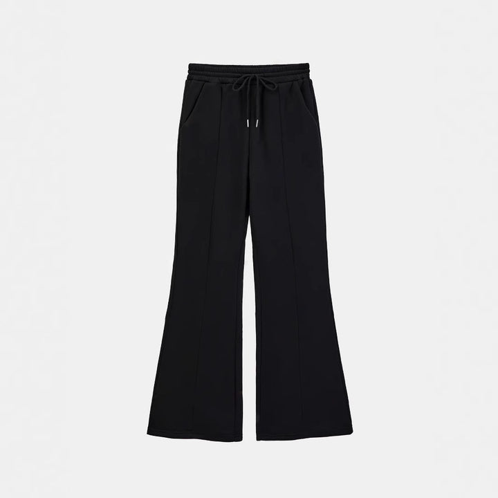 Damen weite Freizeithose im Urban-Style mit elastischem Bund und praktischen Taschen Drune