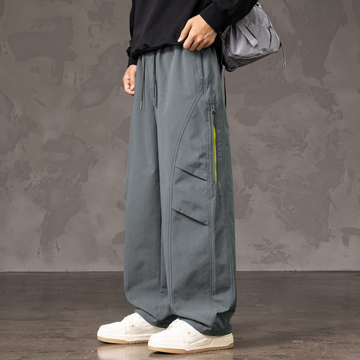 Herren Weite Cargo-Hose Drune