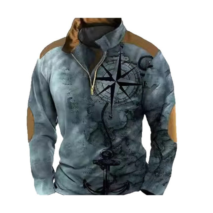 Herren attraktiver Freizeitpullover Drune