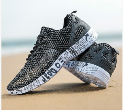 Herren Leichte Atmungsaktive Netz Sportschuhe Drune