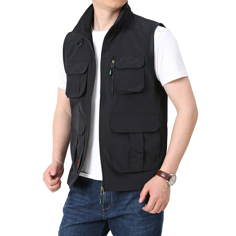 Herren praktische Outdoor-Weste Drune