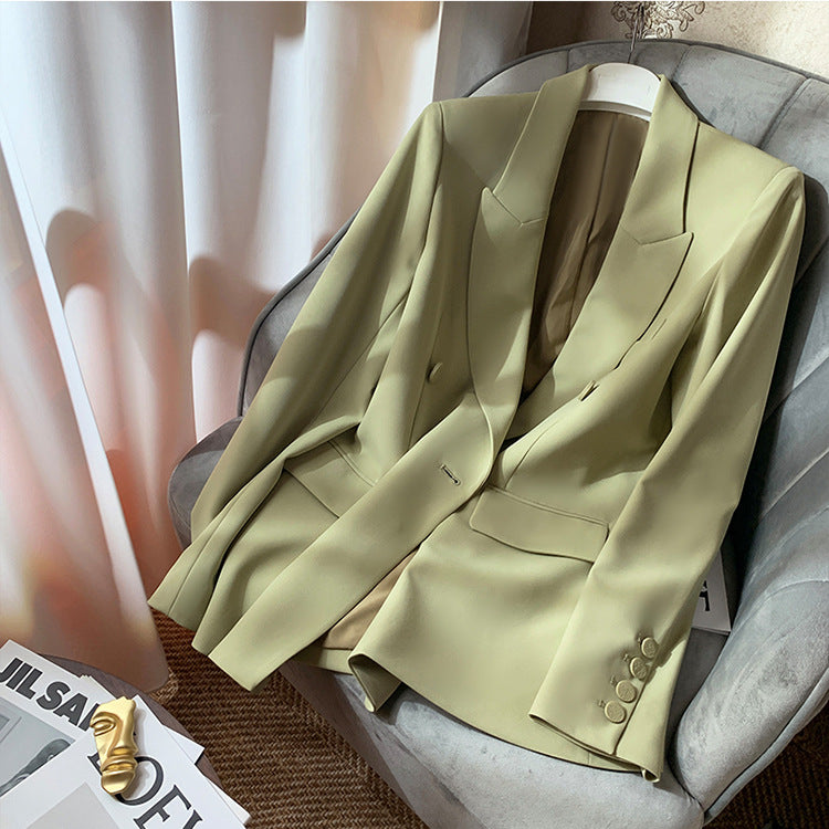 Damen Eleganter Oversized Blazer Drune