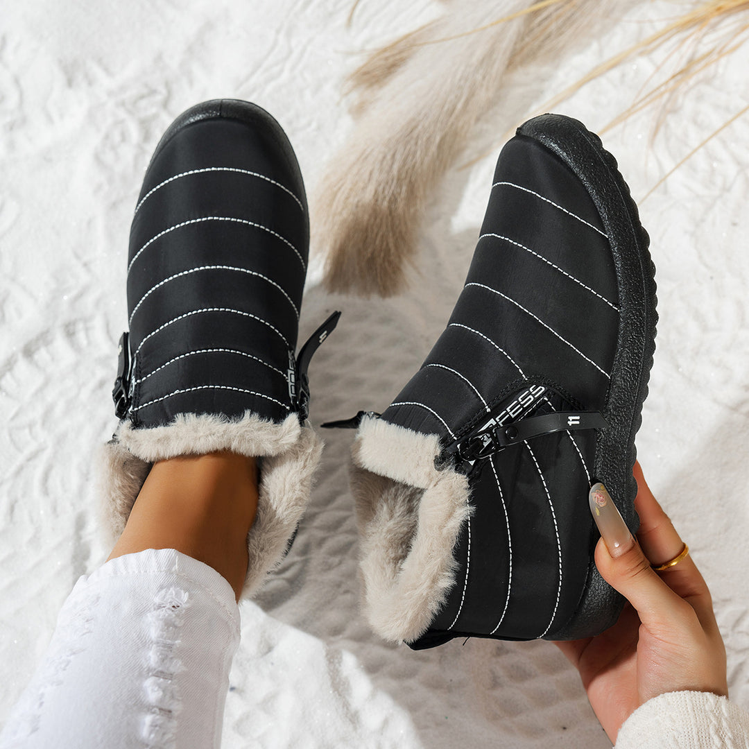 Damen Komfortable Winterboots mit kuscheligem Innenfutter Drune