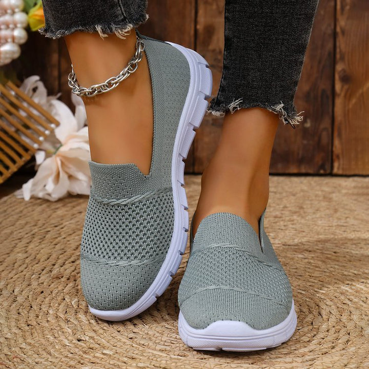 Damen Atmungsaktive Slip-On Sneakers Drune