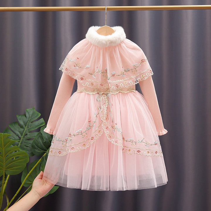 Damen Spitzenbesetztes Festkleid Drune