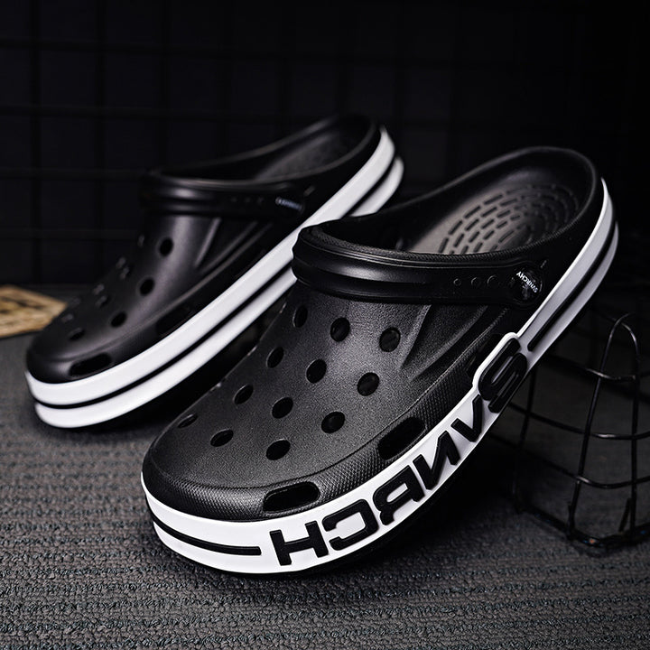 Herren Atmungsaktive Outdoor Clogs Drune