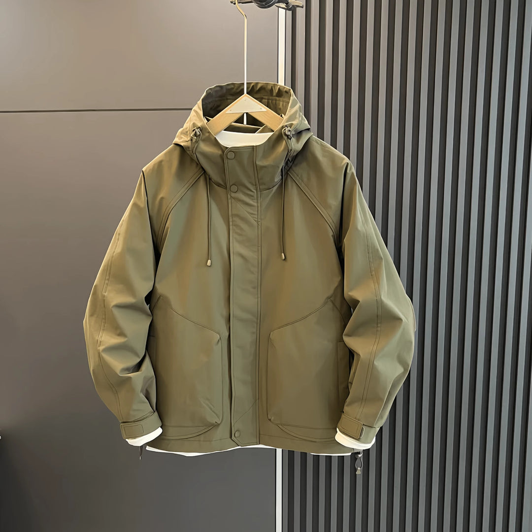 Herren Modische Utility Jacke Drune