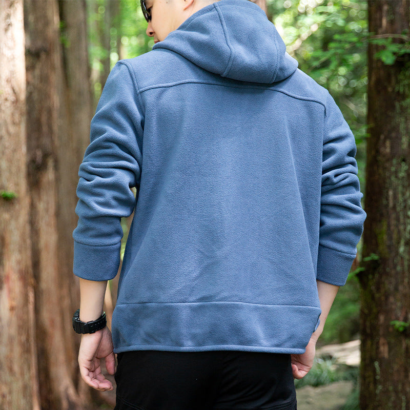 Herren Fleecejacke mit praktischen Taschen Drune
