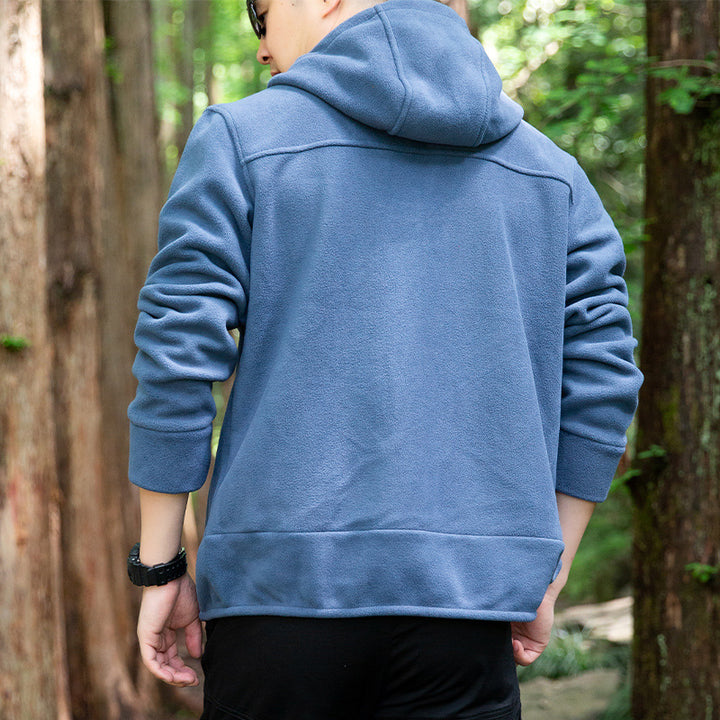 Herren Fleecejacke mit praktischen Taschen Drune