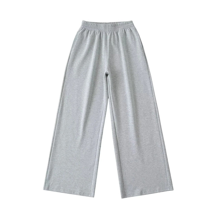 Damen weite Jersey-Hose mit elastischem Bund Drune