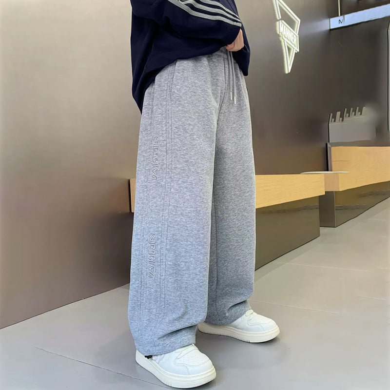 Damen Bequeme Lounge-Hosen mit seitlichen Taschen Drune
