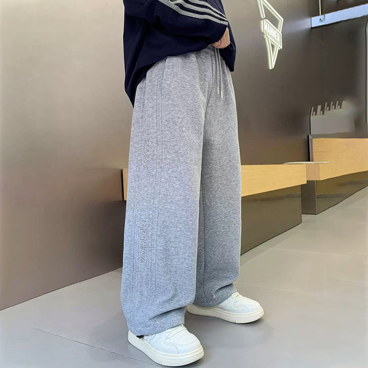 Damen Bequeme Lounge-Hosen mit seitlichen Taschen Drune