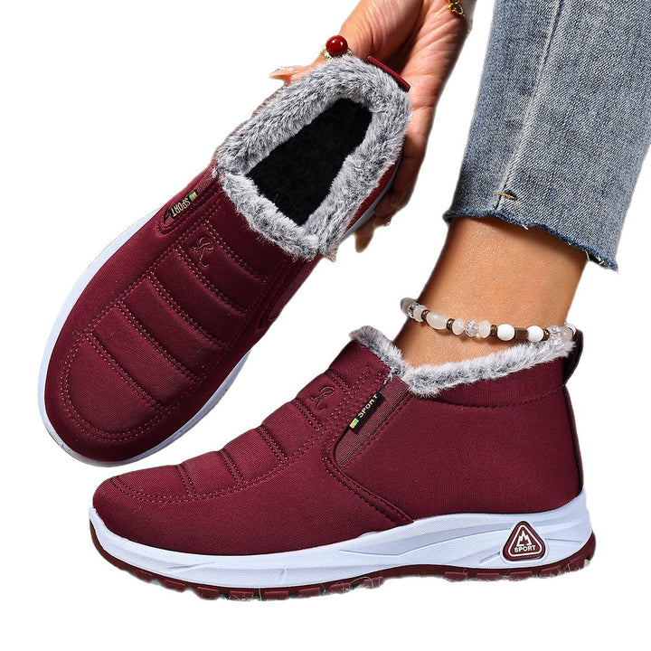 Damen Bequeme Winter-Sneaker mit kuscheligem Futter Drune