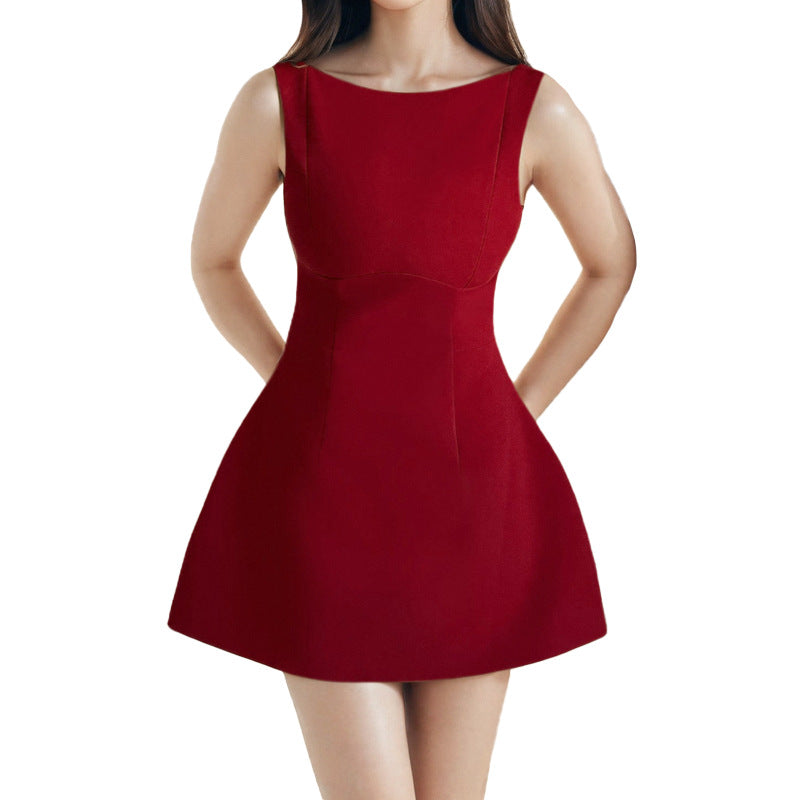 Damen Skaterkleid mit taillierter Silhouette und modischem Schnitt Drune