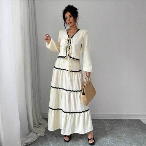 Damen Maxikleid Drune