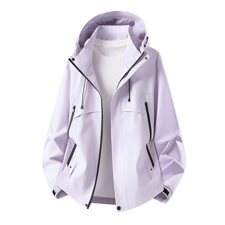 Damen Sportliche Outdoor-Jacke mit Praktischen Taschen Drune
