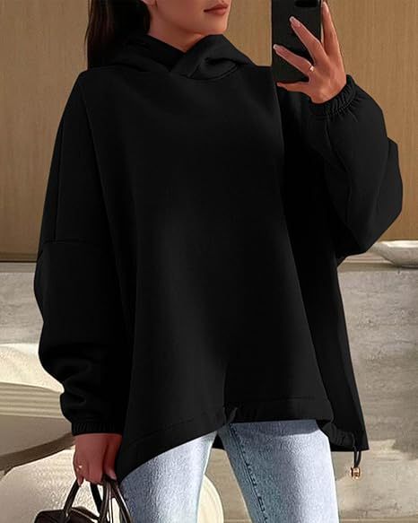 Damen Kapuzenpulli Drune
