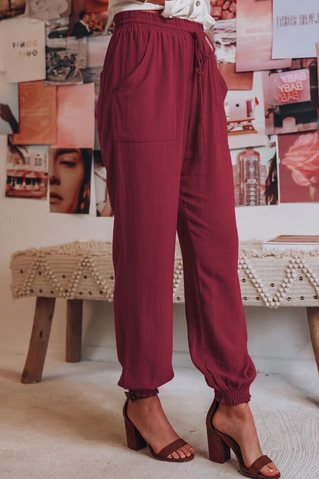 Damen Bequeme und stilvolle Freizeithose Drune