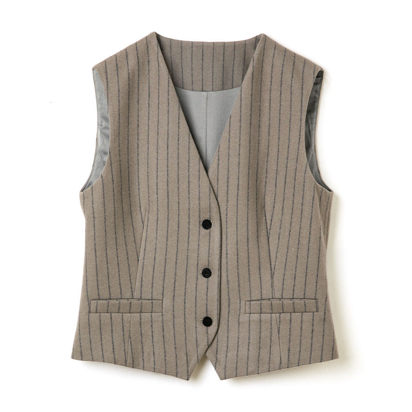 Damen Longline Wollmix-Mantel mit kastiger Silhouette und überlappendem Revers Drune